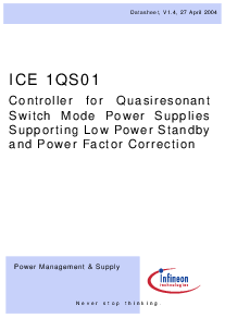 浏览型号ICE1QS01G的Datasheet PDF文件第1页