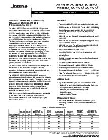 浏览型号ICL3232ECBNZ的Datasheet PDF文件第1页