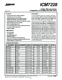 浏览型号ICM7228DIJI的Datasheet PDF文件第1页
