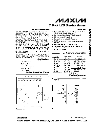 浏览型号ICM7218CIPI的Datasheet PDF文件第1页