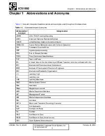 浏览型号ICS1892Y-10的Datasheet PDF文件第9页