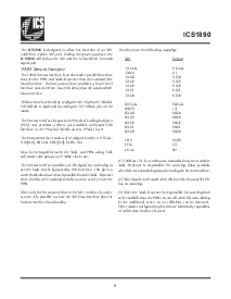 浏览型号ICS1890Y的Datasheet PDF文件第5页
