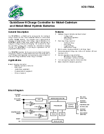 浏览型号ICS1700AN的Datasheet PDF文件第1页