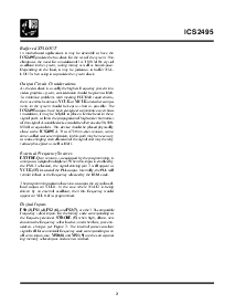 浏览型号ICS2495的Datasheet PDF文件第3页