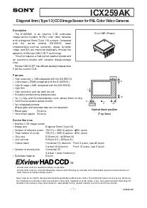 浏览型号ICX259AK的Datasheet PDF文件第1页