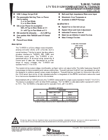 浏览型号TLV5623IDGK的Datasheet PDF文件第1页