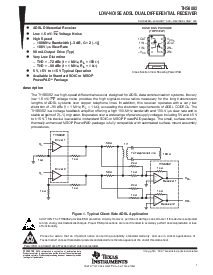 浏览型号THS6062IDGN的Datasheet PDF文件第1页