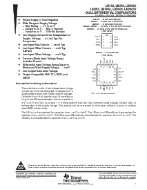 浏览型号LM393ADRE4的Datasheet PDF文件第1页
