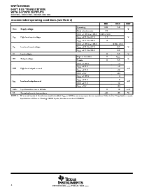 浏览型号SN74LVC863ADB的Datasheet PDF文件第4页