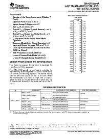 浏览型号SN74LVC16373ADLR的Datasheet PDF文件第1页