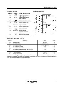 浏览型号M74HC423AF1R的Datasheet PDF文件第5页