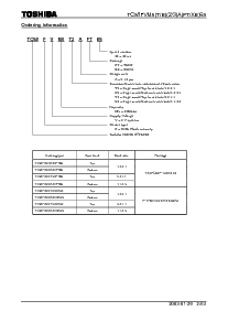 浏览型号TC58FVM5T3AFT65的Datasheet PDF文件第2页