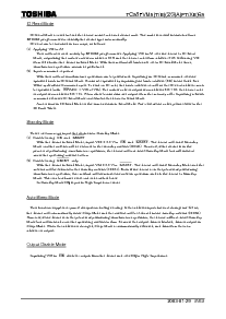 浏览型号TC58FVM5T3AFT65的Datasheet PDF文件第8页