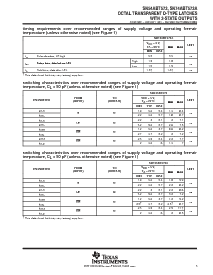 浏览型号SN74ABT573ANSR的Datasheet PDF文件第5页