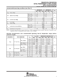 浏览型号SN74HC573AN3的Datasheet PDF文件第3页