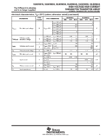 浏览型号ULN2003ANSR的Datasheet PDF文件第5页