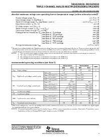 浏览型号SN74LV4053APWR的Datasheet PDF文件第3页