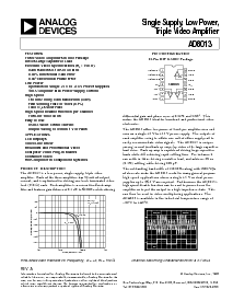 浏览型号AD8013AR-14的Datasheet PDF文件第1页