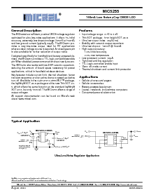 浏览型号MIC5255-3.3BD5的Datasheet PDF文件第1页