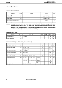 浏览型号UPD23C64000JL的Datasheet PDF文件第8页