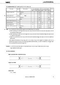 浏览型号UPD23C64000JL的Datasheet PDF文件第9页