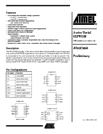 浏览型号AT93C86A的Datasheet PDF文件第1页