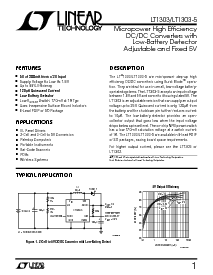 浏览型号LT1303CN8的Datasheet PDF文件第1页