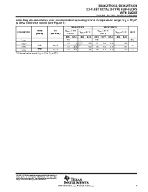 浏览型号SN74LVTH273DBR的Datasheet PDF文件第5页