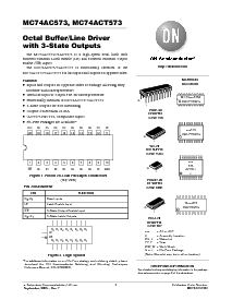 浏览型号MC74ACT573DWR2的Datasheet PDF文件第1页