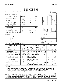 浏览型号3SK274的Datasheet PDF文件第1页