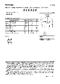 浏览型号3SK320的Datasheet PDF文件第1页