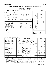 浏览型号3SK199的Datasheet PDF文件第1页