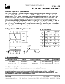 浏览型号ICS614-01的Datasheet PDF文件第4页