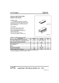 浏览型号4052的Datasheet PDF文件第1页