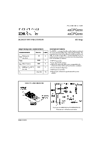 浏览型号40CPQ060的Datasheet PDF文件第1页