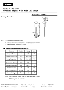 浏览型号4244-11UYC的Datasheet PDF文件第2页