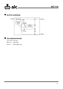 浏览型号AIC1734-50的Datasheet PDF文件第7页
