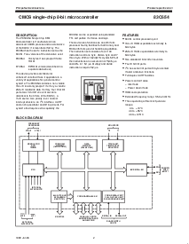 浏览型号P80C652IFBB的Datasheet PDF文件第2页