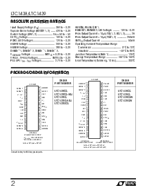 浏览型号LTC1438IG-ADJ的Datasheet PDF文件第2页