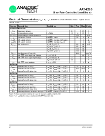 浏览型号AAT4280IGU-3-T1的Datasheet PDF文件第4页