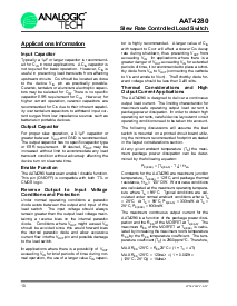 浏览型号AAT4280IGU-3-T1的Datasheet PDF文件第10页