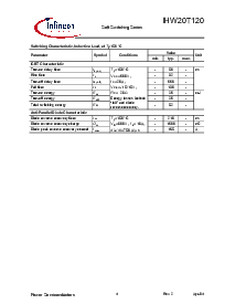 浏览型号IHW20T120的Datasheet PDF文件第4页