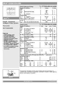 浏览型号SKIIP132GD120-3DU的Datasheet PDF文件第1页