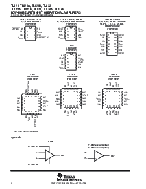 浏览型号TL071IJG的Datasheet PDF文件第4页