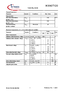 浏览型号IKW40T120的Datasheet PDF文件第2页