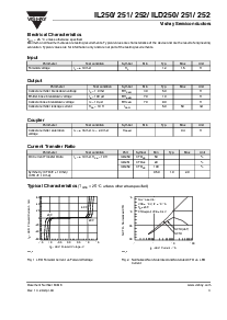 浏览型号ILD252-X009的Datasheet PDF文件第3页