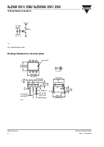 浏览型号ILD252-X009的Datasheet PDF文件第6页