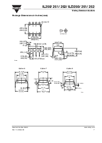 浏览型号ILD252-X009的Datasheet PDF文件第7页