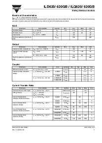 浏览型号ILD620GB的Datasheet PDF文件第3页