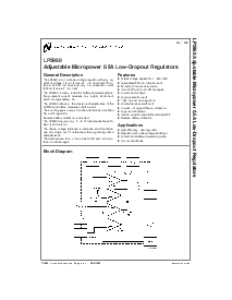 浏览型号LP2960IM-5.0的Datasheet PDF文件第1页